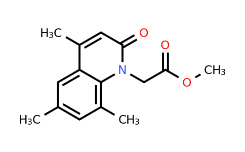 CAS 890092-46-3 | Methyl 2-(4,6,8-trimethyl-2-oxoquinolin-1(2H)-yl)acetate