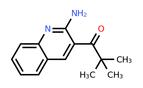 CAS 890093-83-1 | 1-(2-Aminoquinolin-3-yl)-2,2-dimethylpropan-1-one