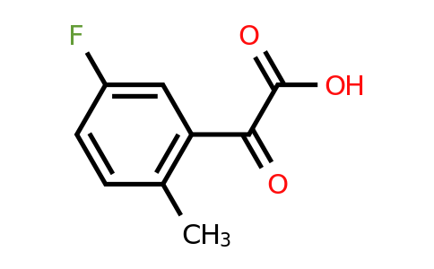 CAS 890097-98-0 | 2-(5-fluoro-2-methylphenyl)-2-oxoacetic acid