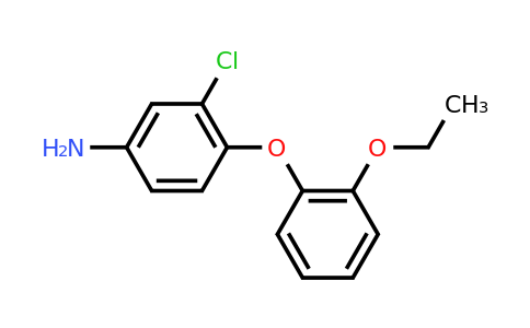 CAS 89013-43-4 | 3-Chloro-4-(2-ethoxyphenoxy)aniline