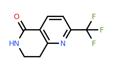 CAS 890302-14-4 | 2-(Trifluoromethyl)-7,8-dihydro-1,6-naphthyridin-5(6H)-one