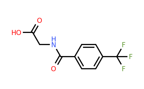 CAS 89035-91-6 | 2-{[4-(trifluoromethyl)phenyl]formamido}acetic acid