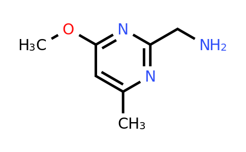 CAS 89048-70-4 | (4-Methoxy-6-methylpyrimidin-2-YL)methanamine