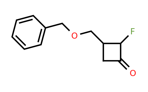 CAS 890529-23-4 | 3-[(benzyloxy)methyl]-2-fluorocyclobutan-1-one
