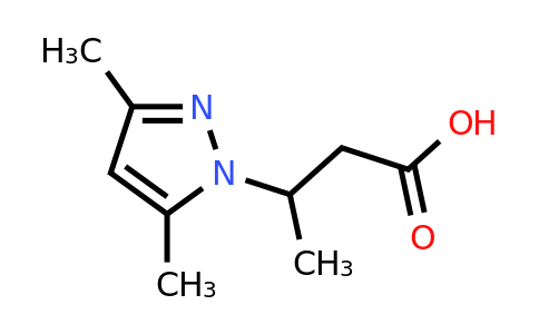 CAS 890592-88-8 | 3-(3,5-Dimethyl-1H-pyrazol-1-yl)butanoic acid