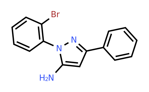 CAS 890764-12-2 | 2-(2-Bromo-phenyl)-5-phenyl-2H-pyrazol-3-ylamine