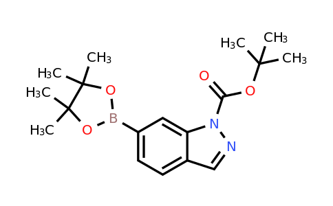 CAS 890839-29-9 | tert-butyl 6-(4,4,5,5-tetramethyl-1,3,2-dioxaborolan-2-yl)-1H-indazole-1-carboxylate