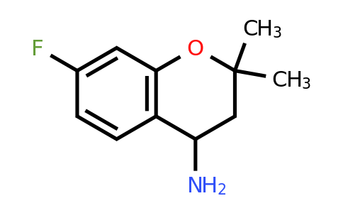 CAS 890840-66-1 | 7-fluoro-2,2-dimethyl-3,4-dihydro-2H-1-benzopyran-4-amine