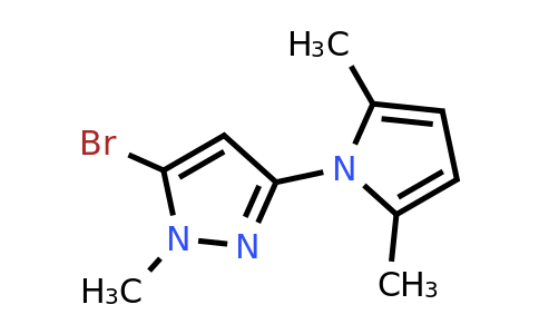 CAS 89088-51-7 | 5-Bromo-3-(2,5-dimethyl-1H-pyrrol-1-yl)-1-methyl-1H-pyrazole
