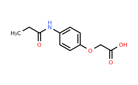 CAS 890982-09-9 | 2-(4-Propionamidophenoxy)acetic acid
