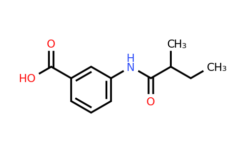 CAS 890983-61-6 | 3-(2-Methylbutanamido)benzoic acid