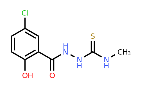 CAS 891055-71-3 | 2-(5-Chloro-2-hydroxybenzoyl)-N-methylhydrazinecarbothioamide