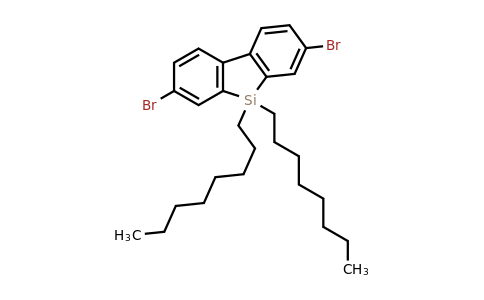 CAS 891182-24-4 | 3,7-Dibromo-5,5-dioctyl-5H-dibenzo[b,d]silole