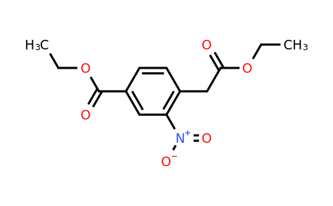 CAS 891782-57-3 | 4-Ethoxycarbonylmethyl-3-nitro-benzoic acid ethyl ester