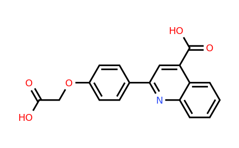 CAS 892218-38-1 | 2-(4-(Carboxymethoxy)phenyl)quinoline-4-carboxylic acid