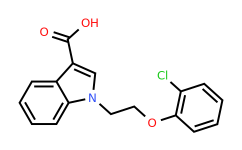 CAS 892255-06-0 | 1-[2-(2-chlorophenoxy)ethyl]-1H-indole-3-carboxylic acid