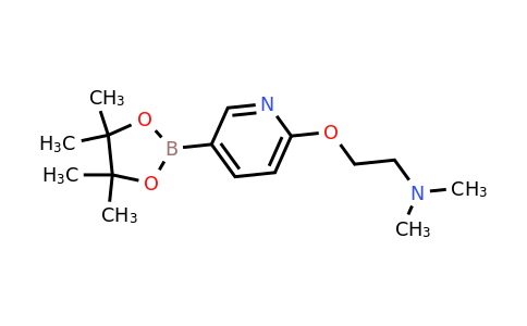 CAS 892501-92-7 | 6-(2-(Dimethylamino)ethoxy)pyridine-3-boronic acid pinacol ester
