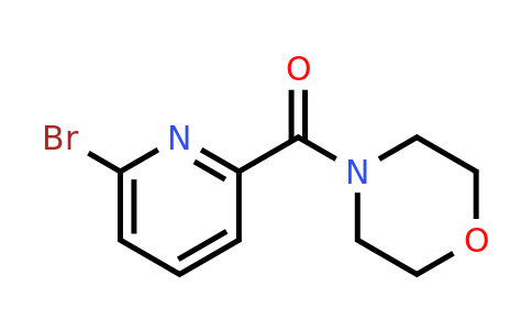 CAS 892548-20-8 | (6-Bromopyridin-2-YL)(morpholino)methanone