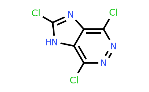 CAS 89283-12-5 | 2,4,7-trichloro-1H-imidazo[4,5-d]pyridazine