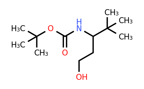 [1-(2-Hydroxy-ethyl)-2,2-dimethyl-propyl]-carbamic acid tert-butyl ester