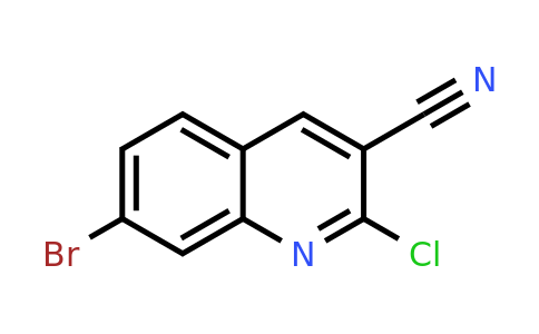 CAS 892874-32-7 | 7-Bromo-2-chloroquinoline-3-carbonitrile