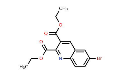 CAS 892874-36-1 | 6-Bromoquinoline-2,3-dicarboxylic acid diethyl ester