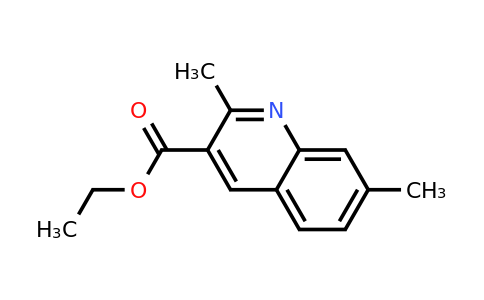 CAS 892874-65-6 | 2,7-Dimethylquinoline-3-carboxylic acid ethyl ester
