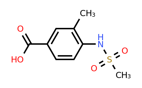 CAS 892878-60-3 | 3-Methyl-4-(methylsulfonamido)benzoic acid
