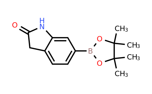 CAS 893441-85-5 | 6-(4,4,5,5-Tetramethyl-1,3,2-dioxaborolan-2-yl)indolin-2-one