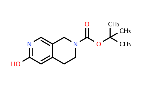 CAS 893566-83-1 | Tert-butyl 6-hydroxy-3,4-dihydro-2,7-naphthyridine-2(1H)-carboxylate