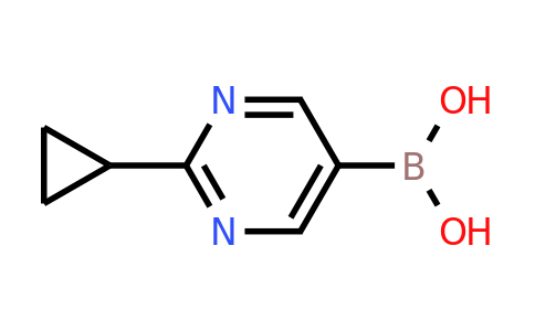 2-Cyclopropylpyrimidin-5-ylboronic acid
