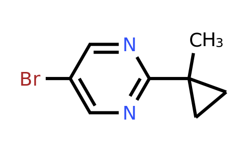 CAS 893567-25-4 | 5-Bromo-2-(1-methylcyclopropyl)pyrimidine