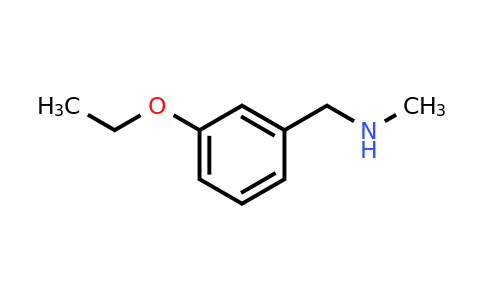 CAS 893581-62-9 | 1-(3-Ethoxyphenyl)-N-methylmethanamine