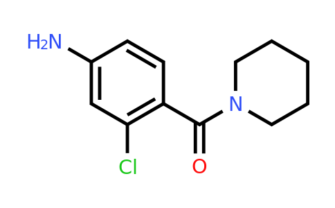 CAS 893615-75-3 | (4-Amino-2-chlorophenyl)(piperidin-1-yl)methanone