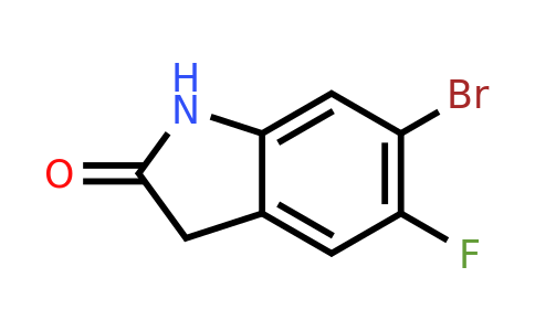 CAS 893620-44-5 | 6-Bromo-5-fluoroindolin-2-one