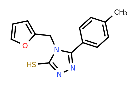 CAS 893725-00-3 | 4-[(furan-2-yl)methyl]-5-(4-methylphenyl)-4H-1,2,4-triazole-3-thiol