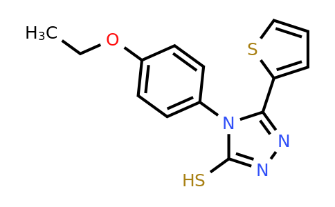 CAS 893725-36-5 | 4-(4-ethoxyphenyl)-5-(thiophen-2-yl)-4H-1,2,4-triazole-3-thiol