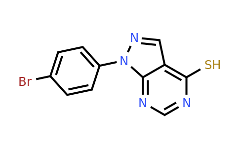 CAS 893725-41-2 | 1-(4-bromophenyl)-1H-pyrazolo[3,4-d]pyrimidine-4-thiol