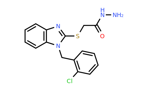 CAS 893726-07-3 | 2-({1-[(2-chlorophenyl)methyl]-1H-1,3-benzodiazol-2-yl}sulfanyl)acetohydrazide