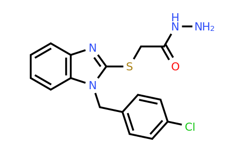CAS 893726-09-5 | 2-({1-[(4-chlorophenyl)methyl]-1H-1,3-benzodiazol-2-yl}sulfanyl)acetohydrazide