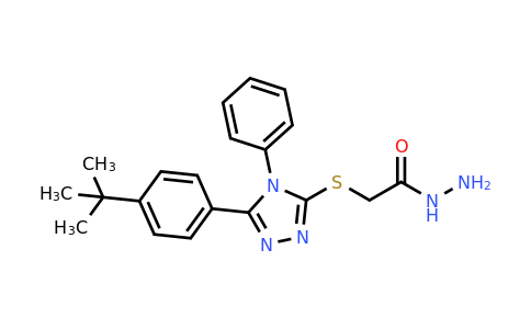 CAS 893726-22-2 | 2-{[5-(4-tert-butylphenyl)-4-phenyl-4H-1,2,4-triazol-3-yl]sulfanyl}acetohydrazide