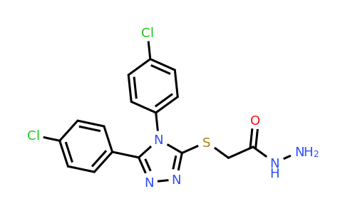 CAS 893726-43-7 | 2-{[4,5-bis(4-chlorophenyl)-4H-1,2,4-triazol-3-yl]sulfanyl}acetohydrazide