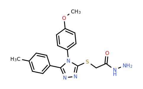 CAS 893726-52-8 | 2-{[4-(4-methoxyphenyl)-5-(4-methylphenyl)-4H-1,2,4-triazol-3-yl]sulfanyl}acetohydrazide