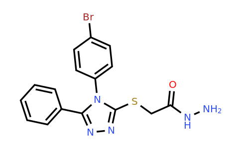 CAS 893726-94-8 | 2-{[4-(4-bromophenyl)-5-phenyl-4H-1,2,4-triazol-3-yl]sulfanyl}acetohydrazide