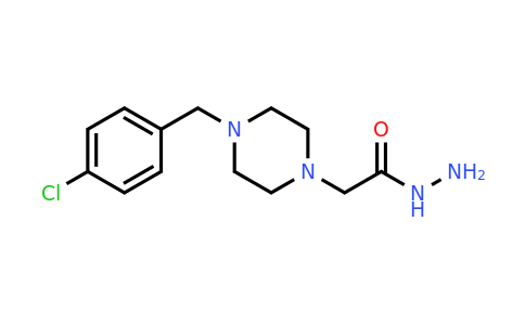 CAS 893727-00-9 | 2-{4-[(4-chlorophenyl)methyl]piperazin-1-yl}acetohydrazide