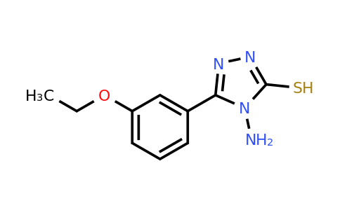 CAS 893727-09-8 | 4-amino-5-(3-ethoxyphenyl)-4H-1,2,4-triazole-3-thiol