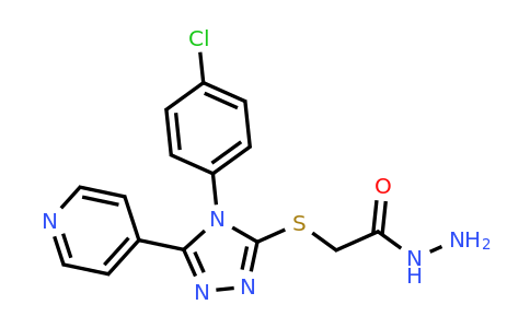 CAS 893727-15-6 | 2-{[4-(4-chlorophenyl)-5-(pyridin-4-yl)-4H-1,2,4-triazol-3-yl]sulfanyl}acetohydrazide