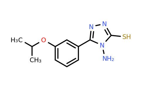 CAS 893727-44-1 | 4-amino-5-[3-(propan-2-yloxy)phenyl]-4H-1,2,4-triazole-3-thiol