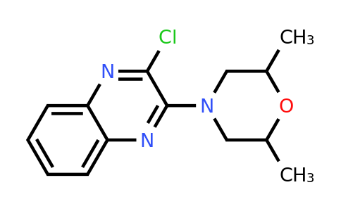 CAS 893727-53-2 | 2-chloro-3-(2,6-dimethylmorpholin-4-yl)quinoxaline