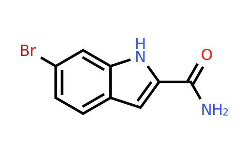 CAS 893731-58-3 | 6-Bromo-1H-indole-2-carboxamide